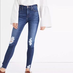 Madewell High Rise Skinny 9” size 24